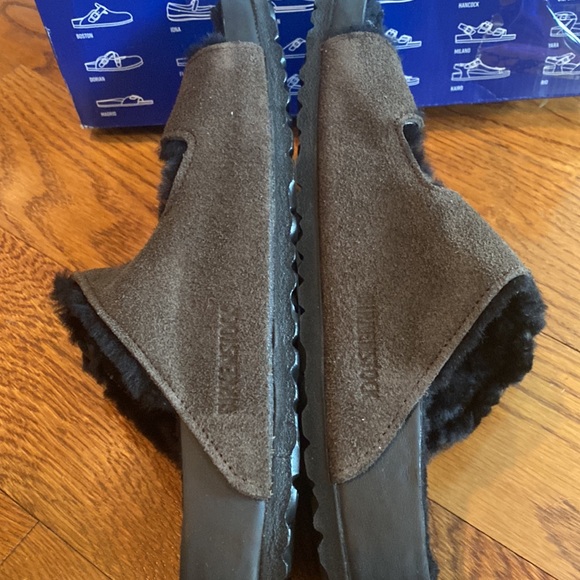 Birkenstock Arizona shearling mocca Asst new - Picture 4 of 9